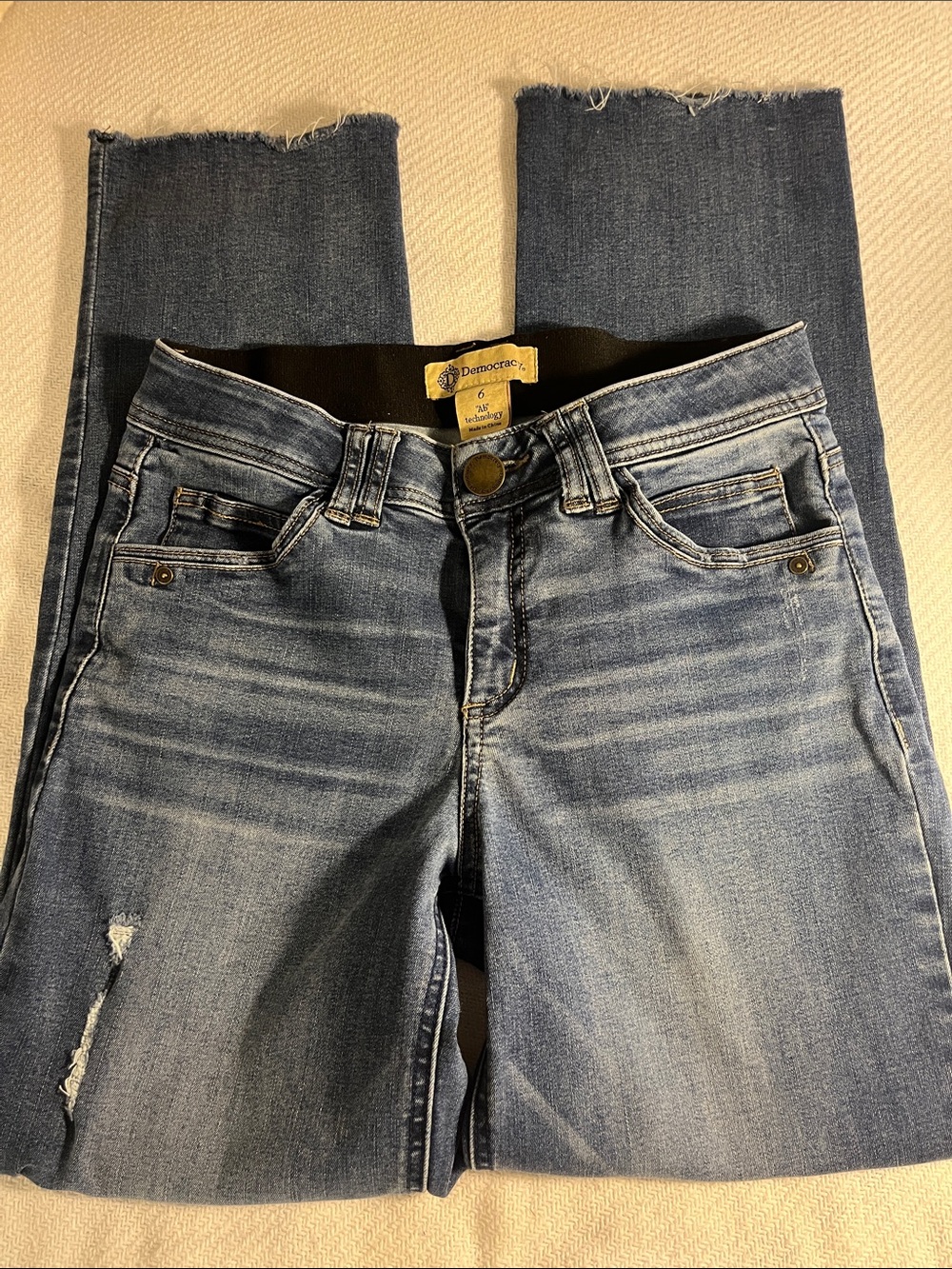 Bundle - Democracy Women's Medium Wash Straight-Leg Jeans
